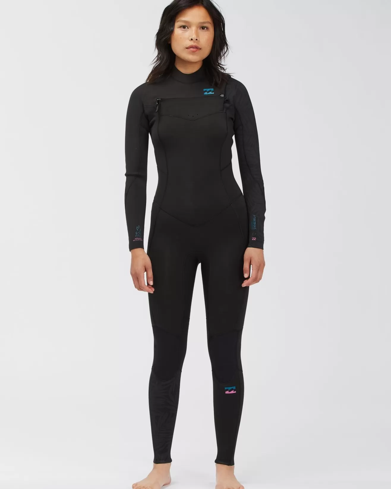 Femme Billabong Combinaisons & Surfwear | Combinaisons de Surf Intégrales*5/3mm Synergy - Combinaison Chest Zip pour Femme