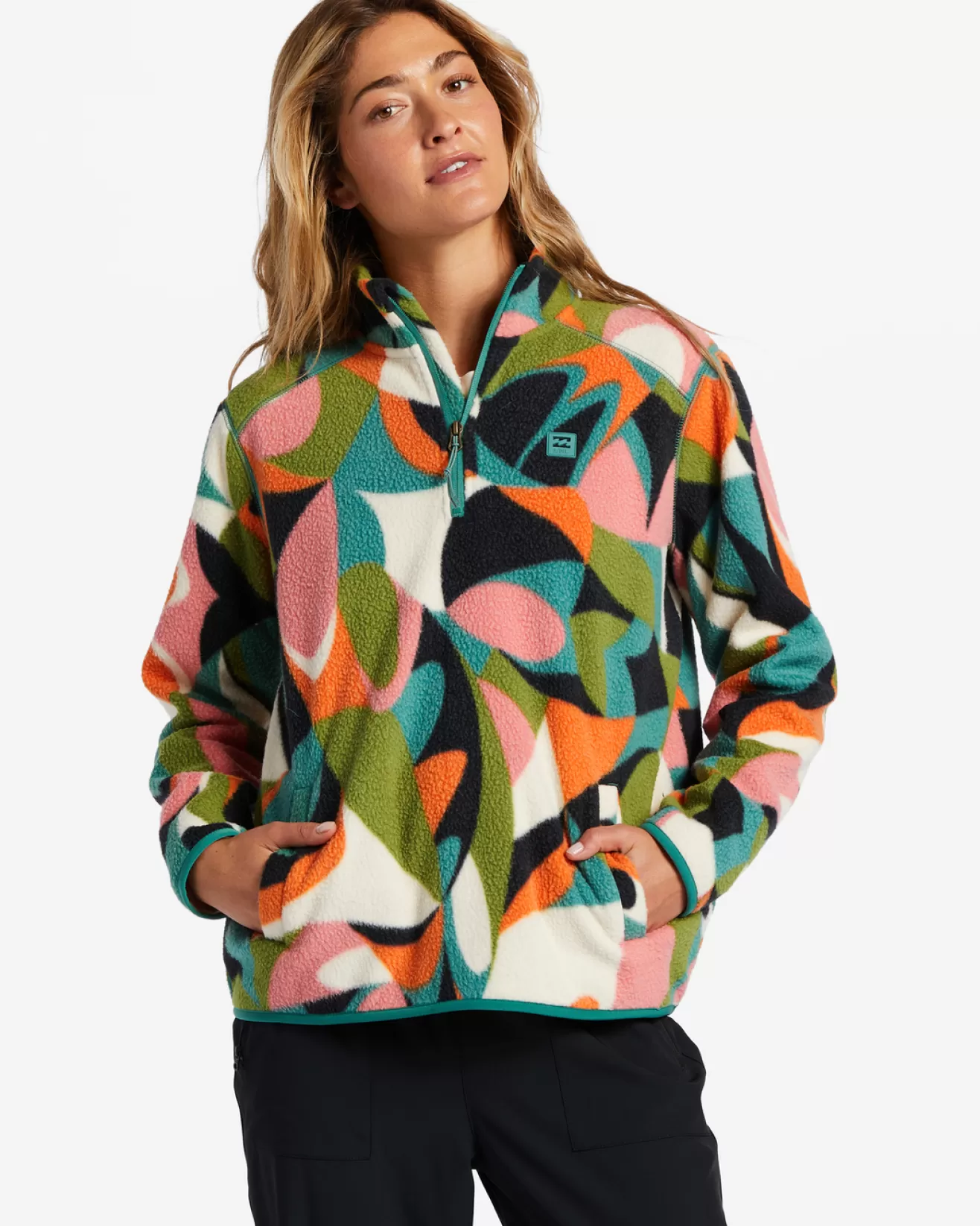 Femme Billabong Tous les Bons Plans Femme | Vêtements*A/Div Boundary - Polaire demi-zip pour Femme