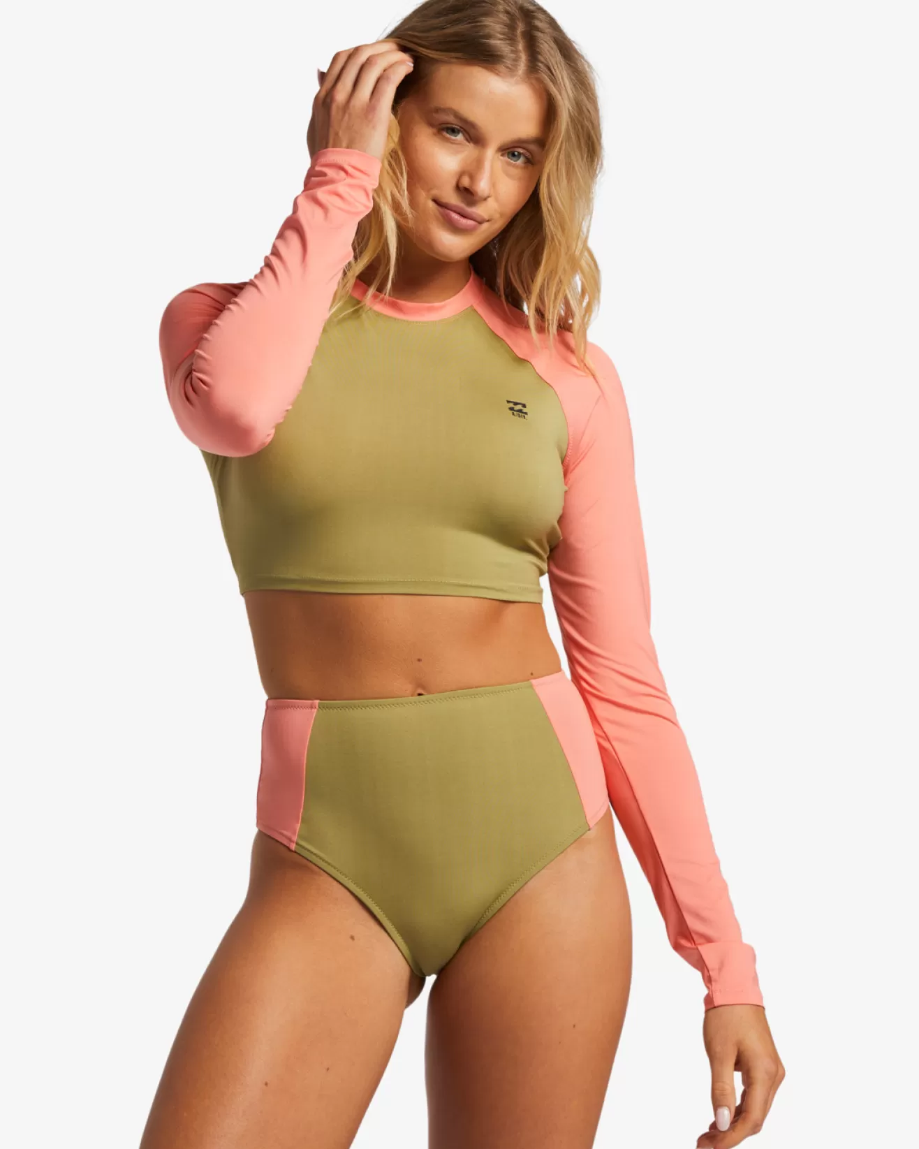 Femme Billabong Lycras & Maillots de surf | Lycras & Maillots de surf*A/Div Crop - Lycra manches longues cropped pour Femme