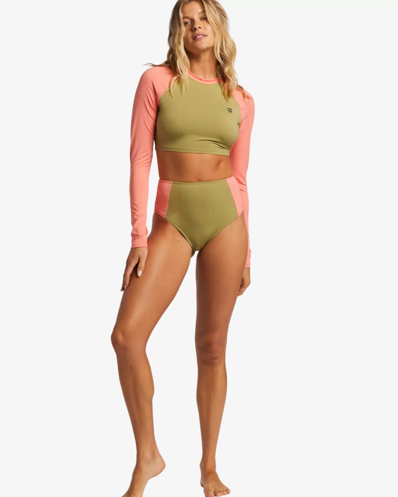 Femme Billabong Lycras & Maillots de surf | Lycras & Maillots de surf*A/Div Crop - Lycra manches longues cropped pour Femme