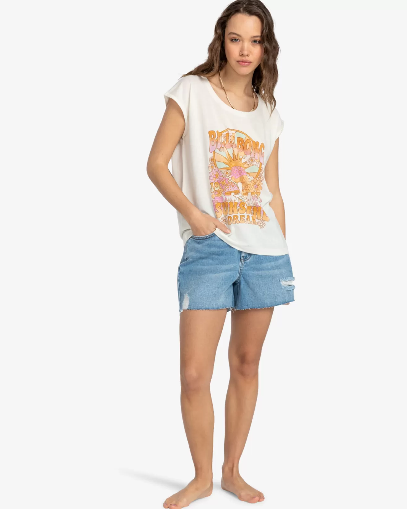 Femme Billabong T-Shirts*All Night - T-shirt à manches courtes pour Femme