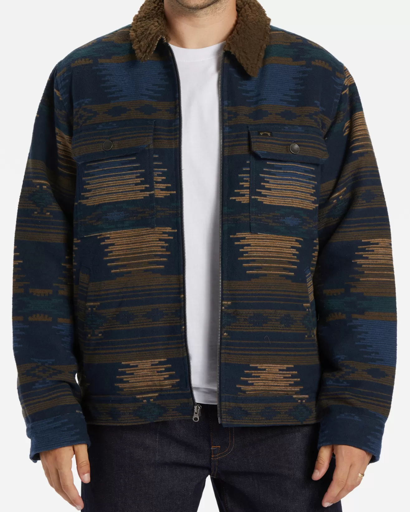 Homme Billabong Tous les Bons Plans Homme | Dernière Chance*Barlow - Veste doublée en sherpa pour Homme