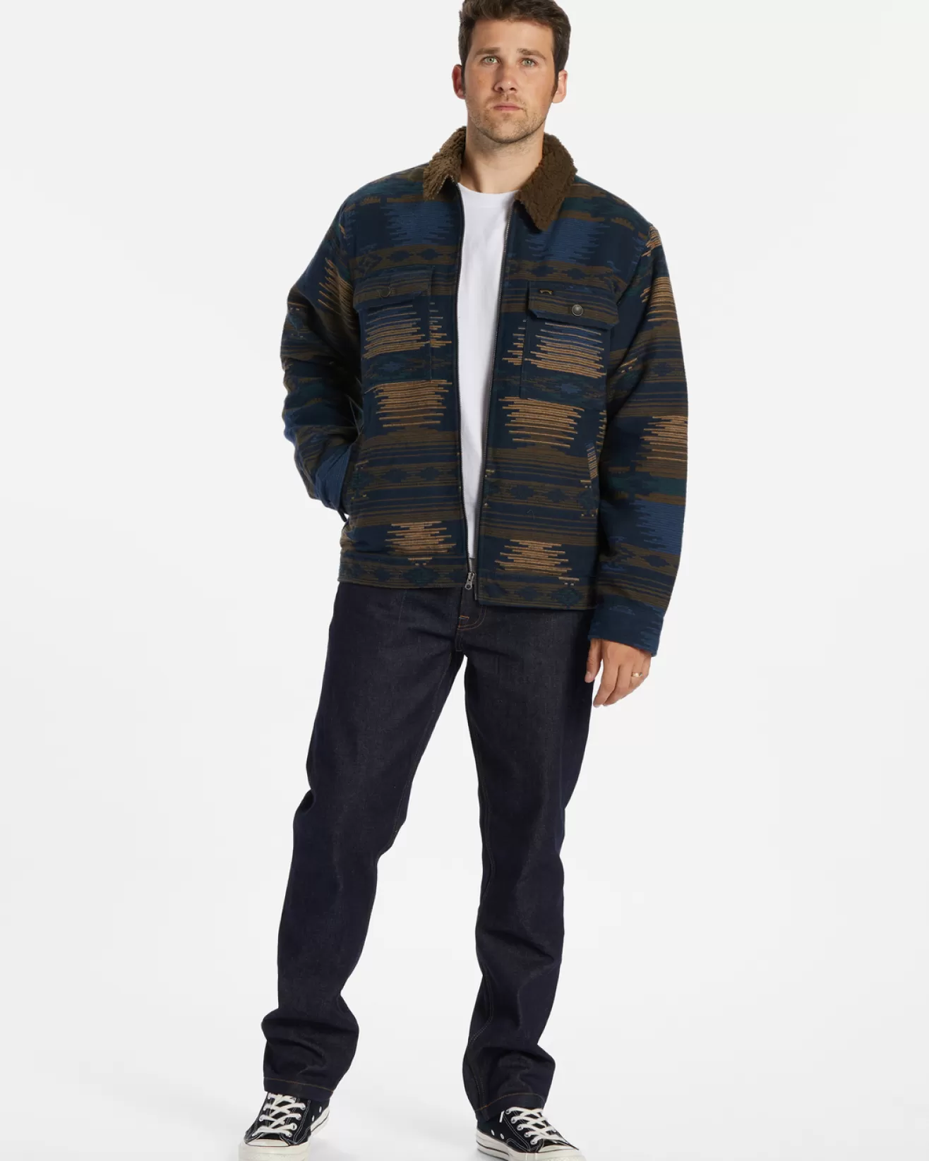 Homme Billabong Tous les Bons Plans Homme | Dernière Chance*Barlow - Veste doublée en sherpa pour Homme