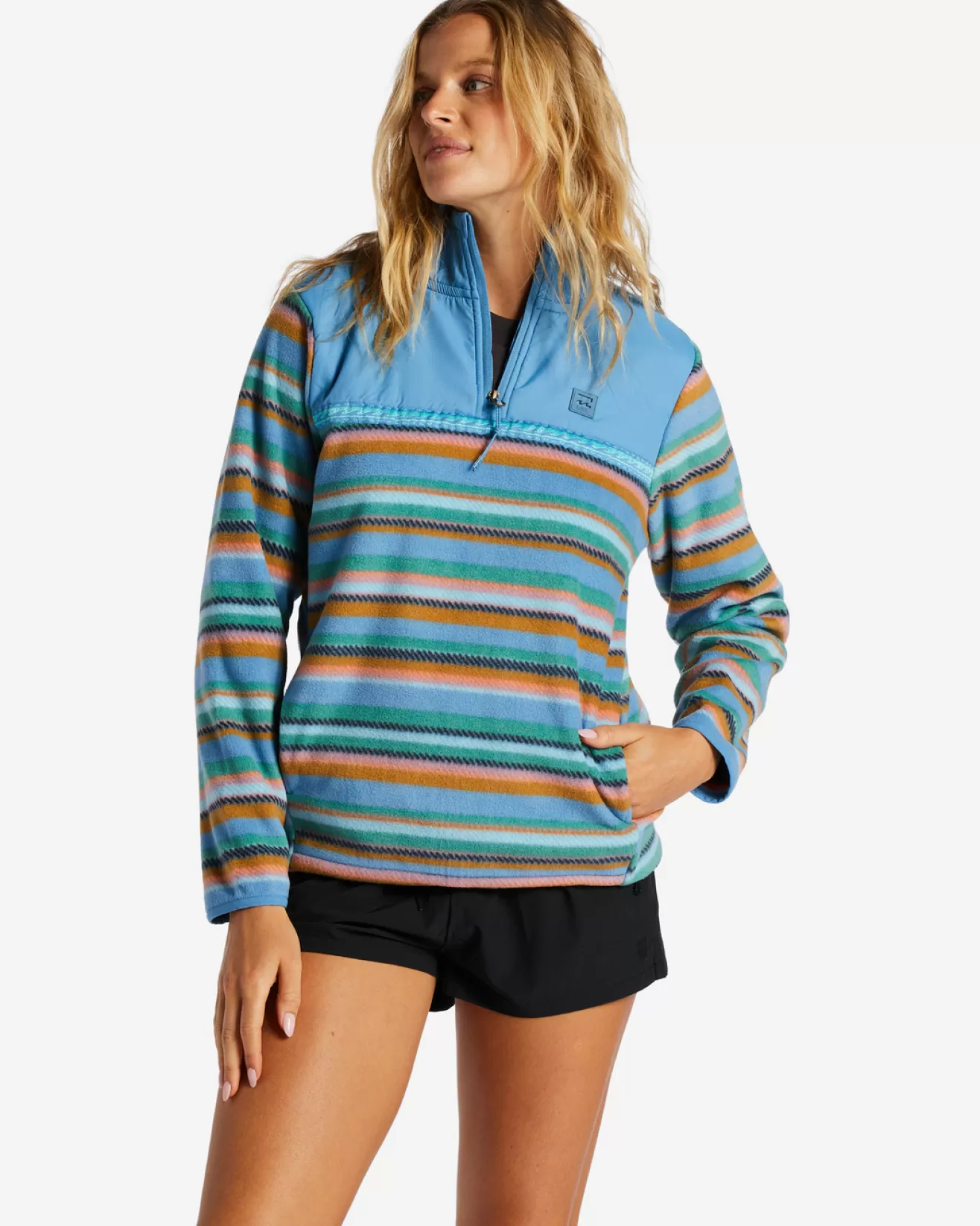 Femme Billabong Dernière Chance | Tous les Bons Plans Femme*Boundary Lite - Sweat col montant pour Femme