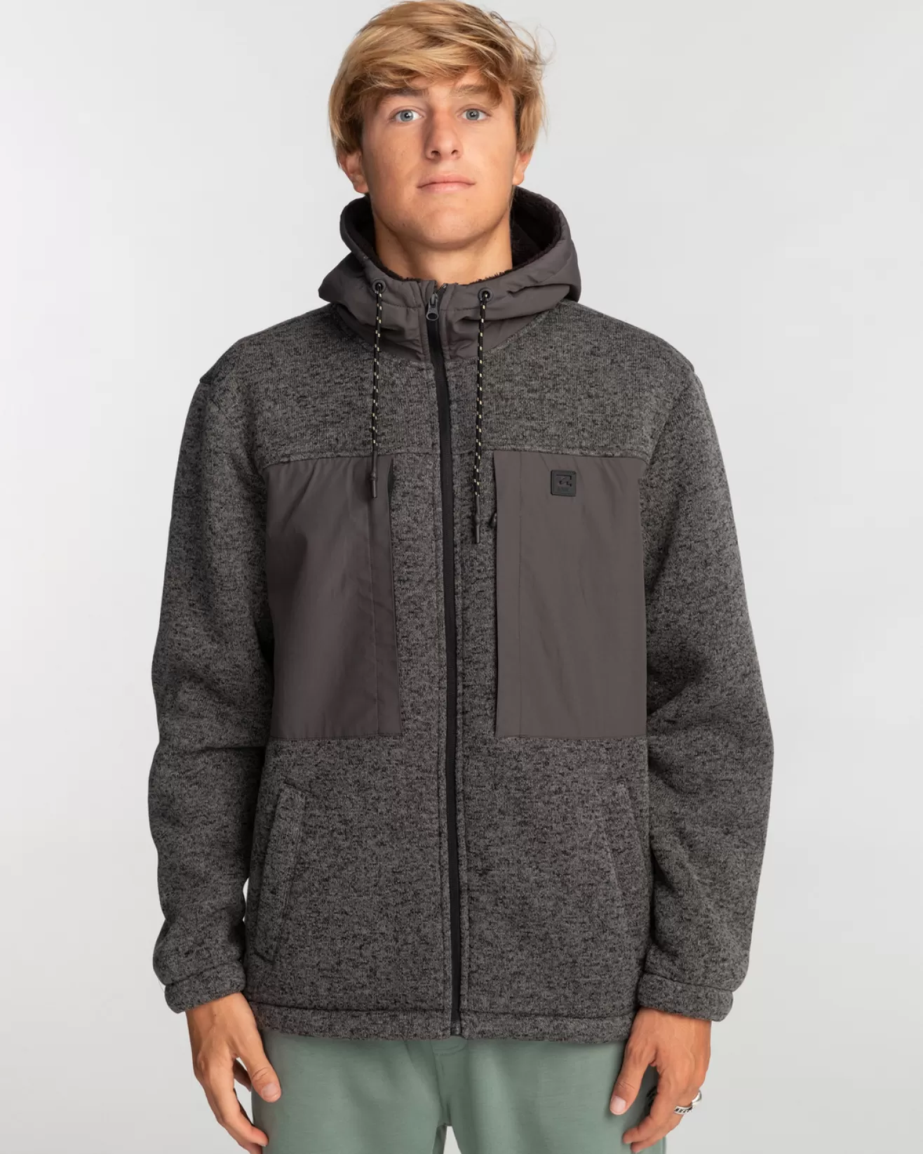 Homme Billabong Tous les Bons Plans Homme | Vêtements*Boundary Sherpa - Sweat à capuche zippé pour Homme