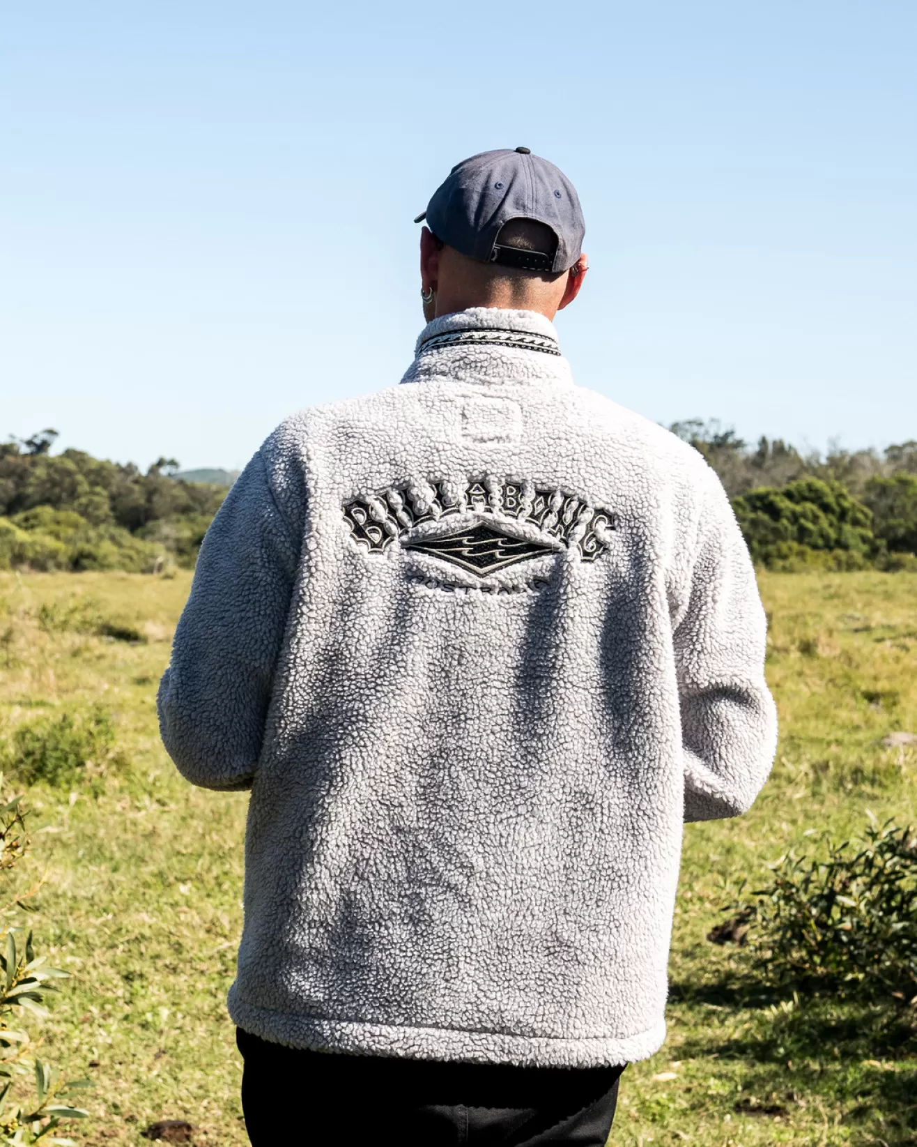 Homme Billabong Sweats & Polaires | Recycler*Boundary Tombstone - Polaire demi-zip pour Homme