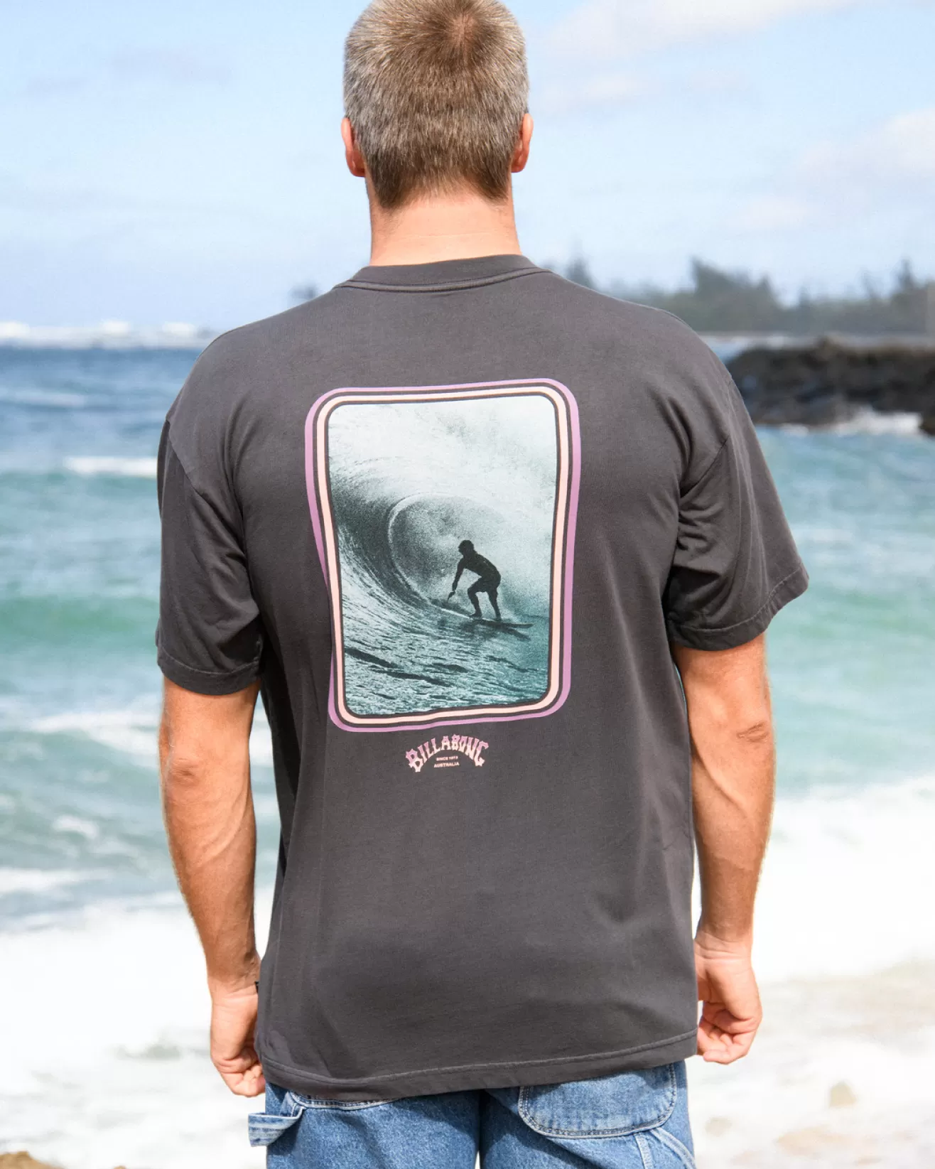 Homme Billabong Wave Washed | No Fixed Address*Collision - T-shirt pour Homme