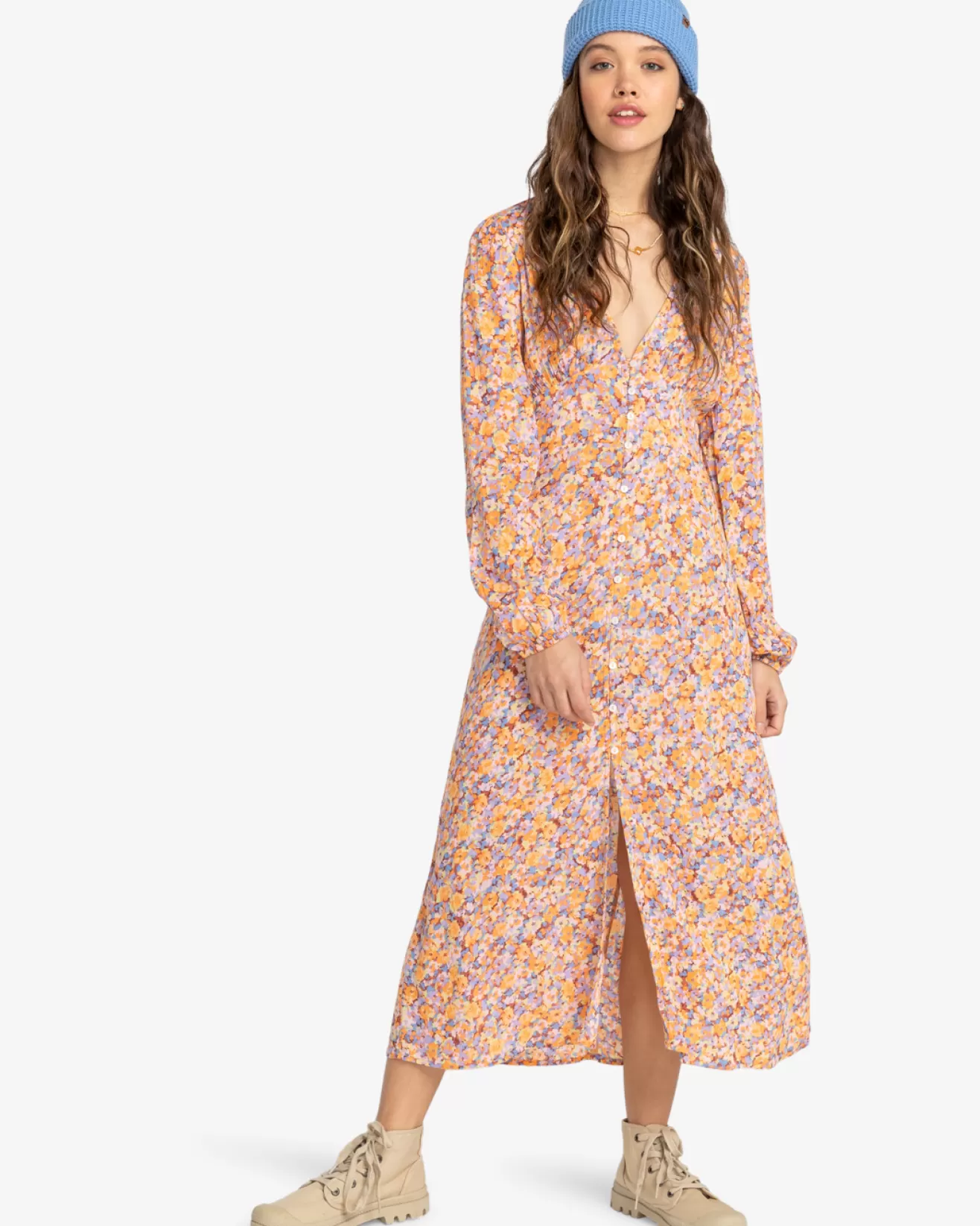 Femme Billabong Dernière Chance | Tous les Bons Plans Femme*Cool Nights - Robe midi pour Femme