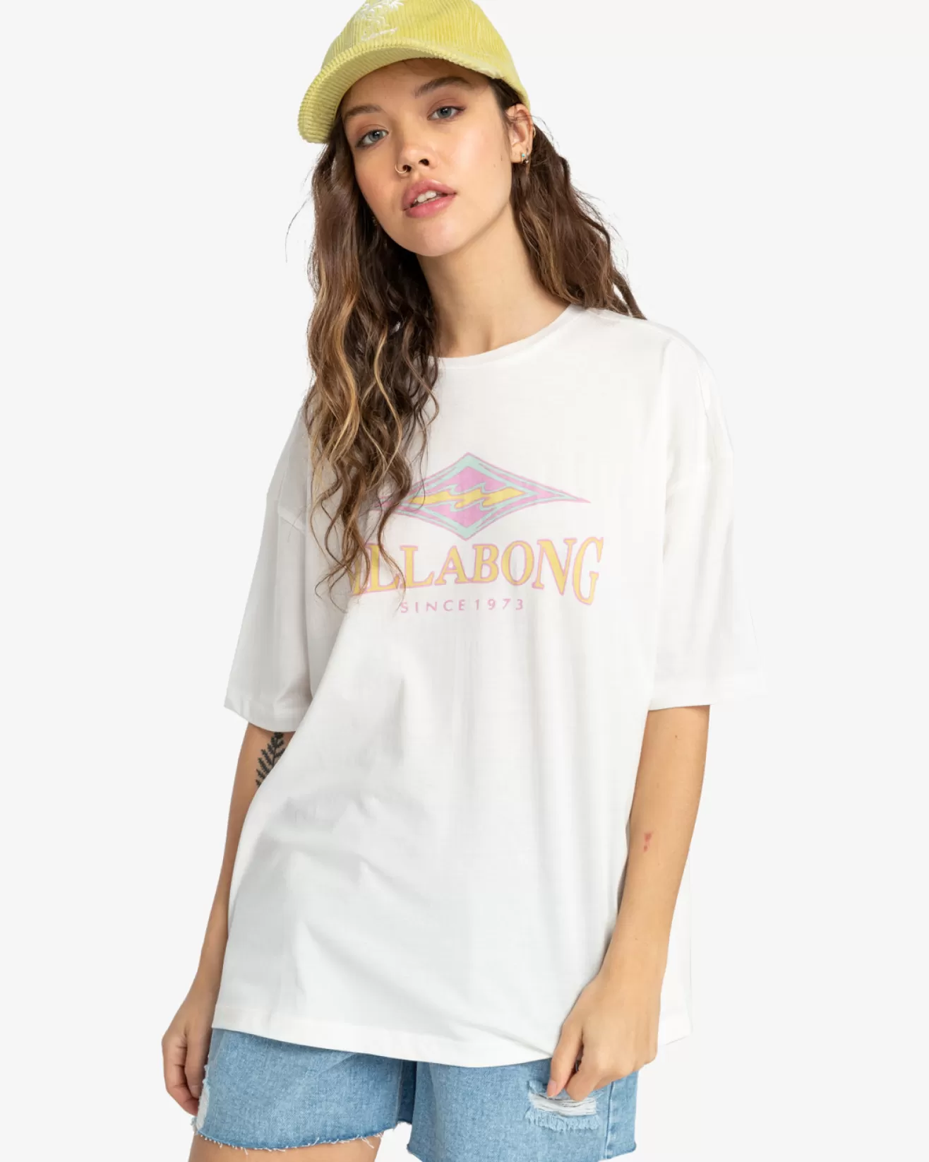 Femme Billabong T-Shirts | Trip Around The Sun*Diamond Wave - T-shirt pour Femme