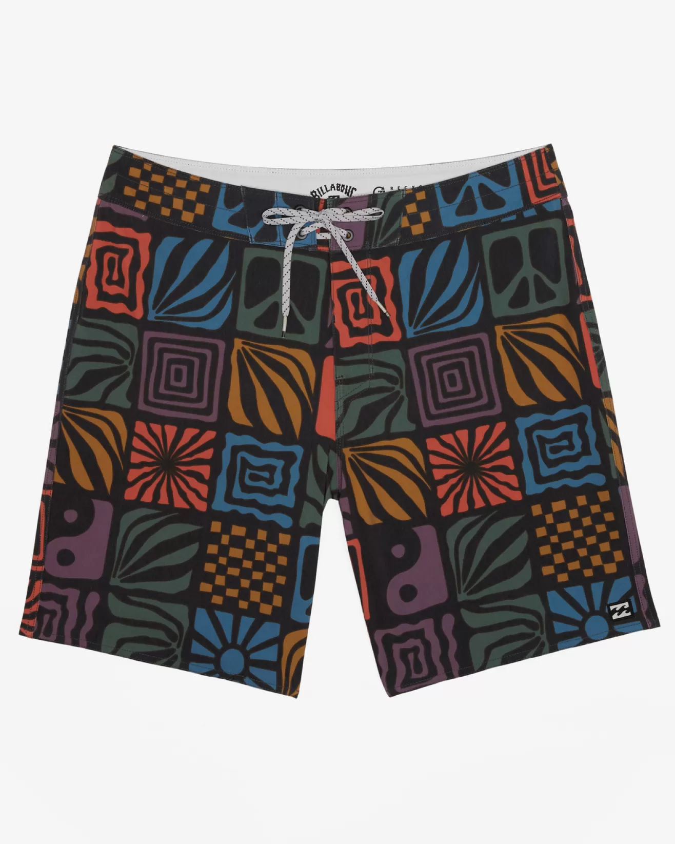 Homme Billabong Recycler | No Fixed Address*Good Times - Boardshort Performance 17,5" pour Homme