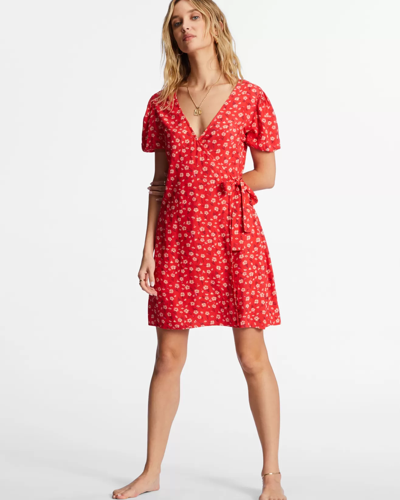 Femme Billabong Tous les Bons Plans Femme | Vêtements*Hot Tropics - Robe portefeuille pour Femme