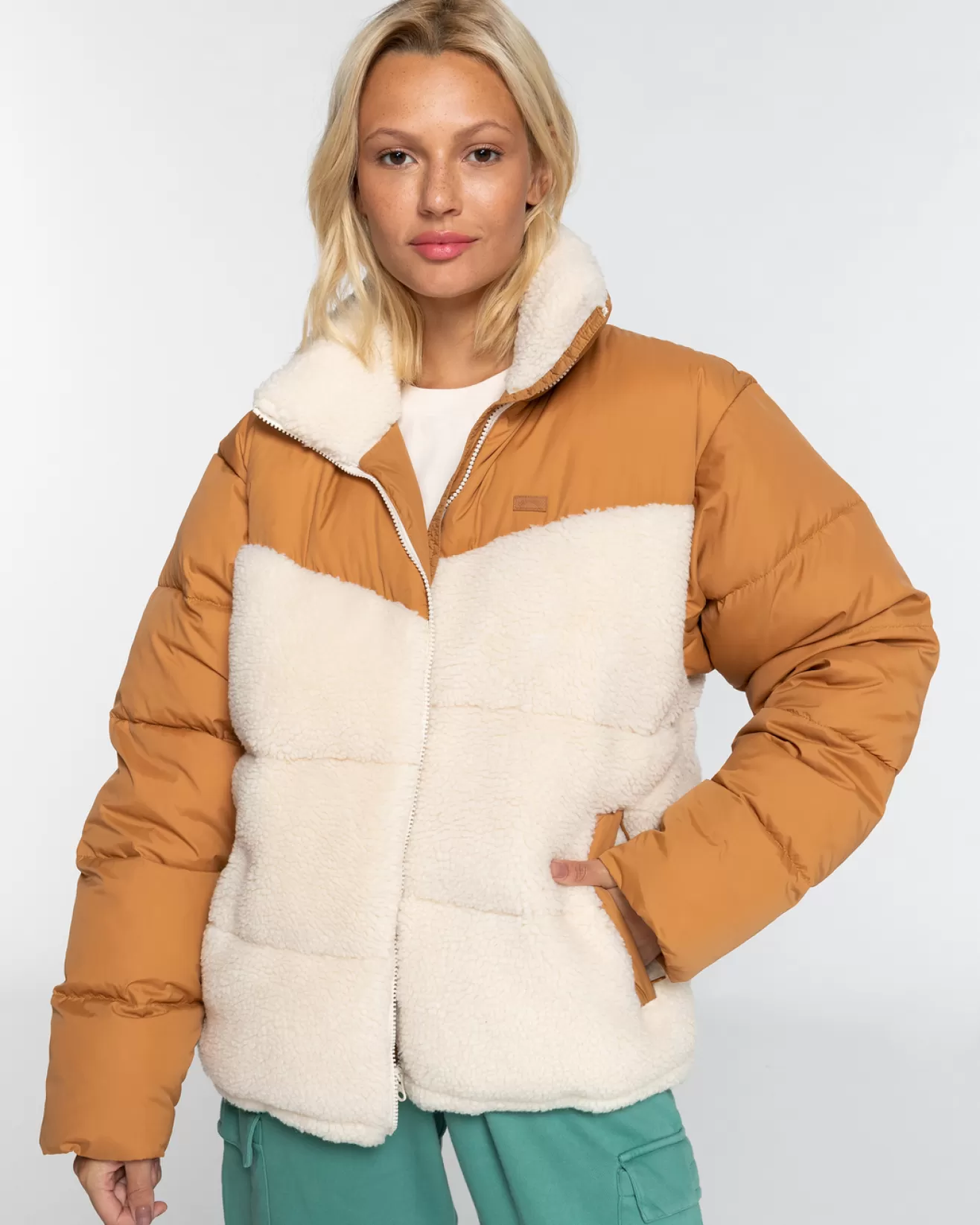 Femme Billabong Tous les Bons Plans Femme | Vêtements*January Sherpa - Doudoune pour Femme