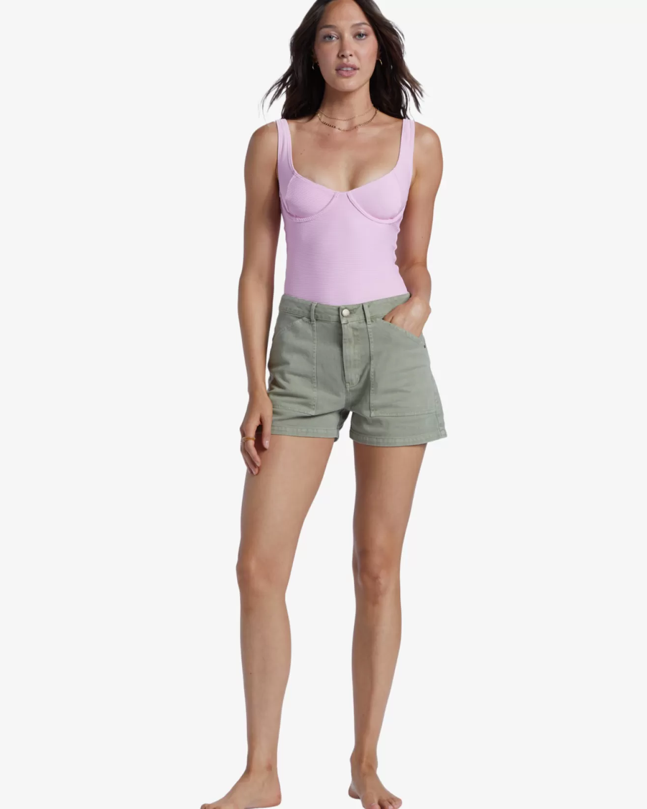 Femme Billabong Les Essentiels | Shorts & Jupes*Leia - Short en jean pour Femme