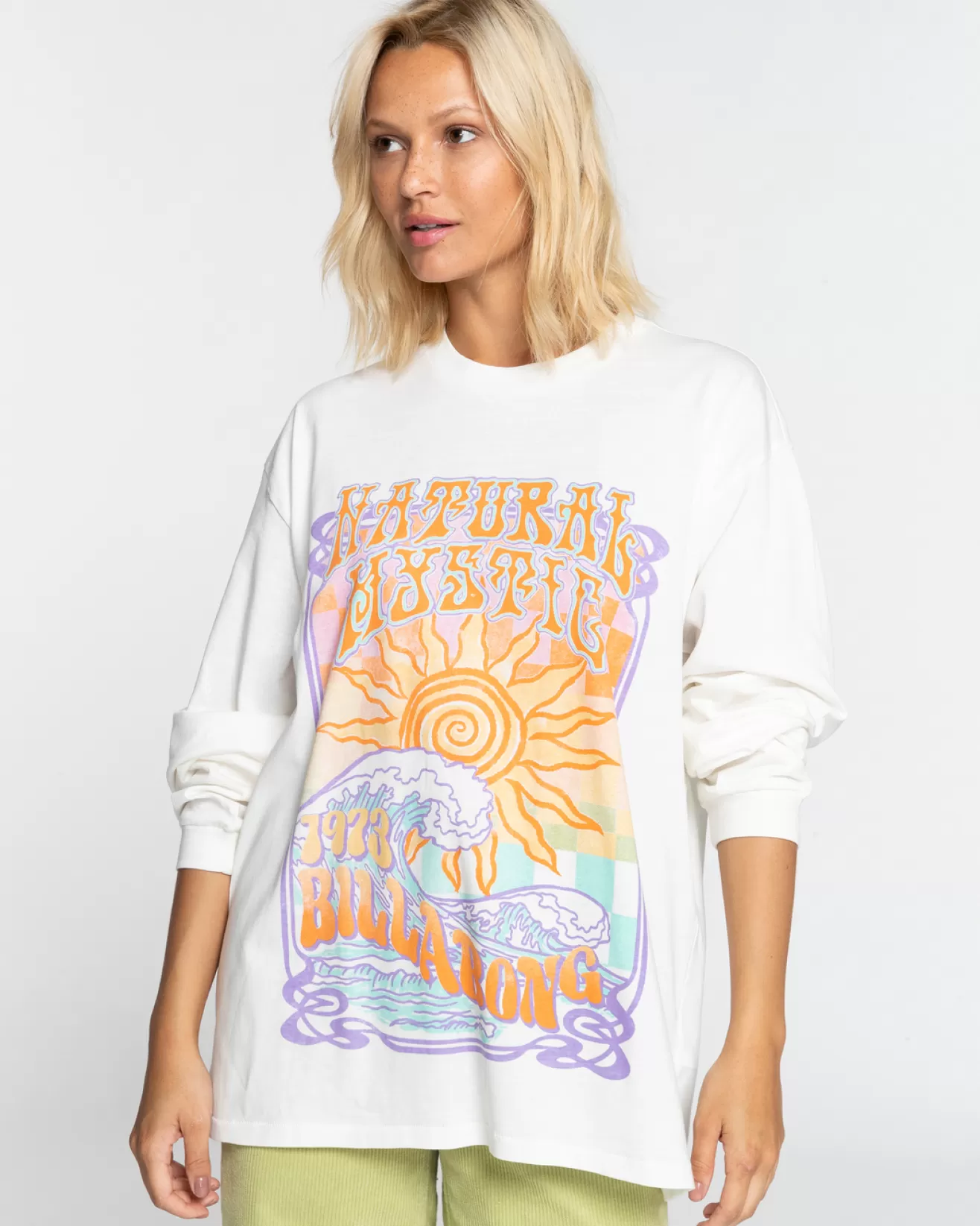 Femme Billabong Tous les Bons Plans Femme | Vêtements*Long Mystic - T-shirt pour Femme