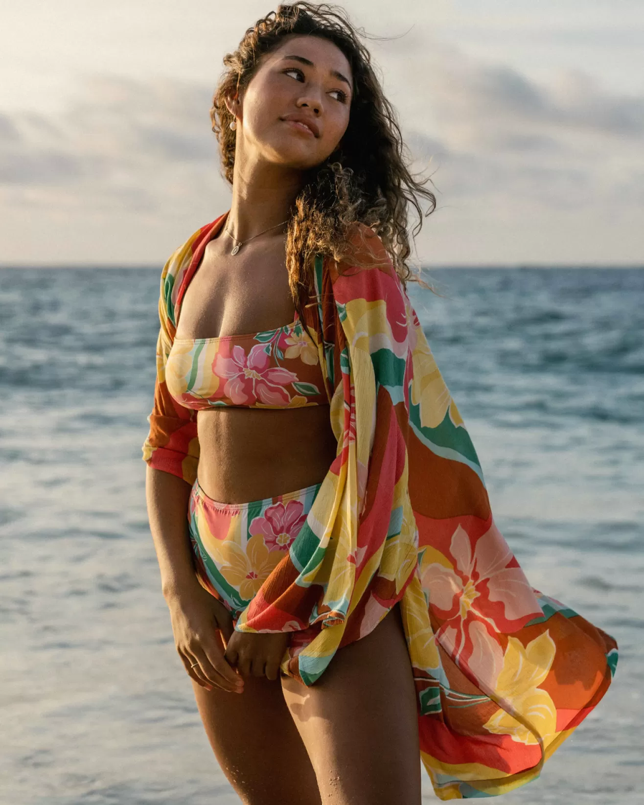 Femme Billabong Swim | Tous les Bons Plans Femme*Loveland - Kimono léger pour Femme