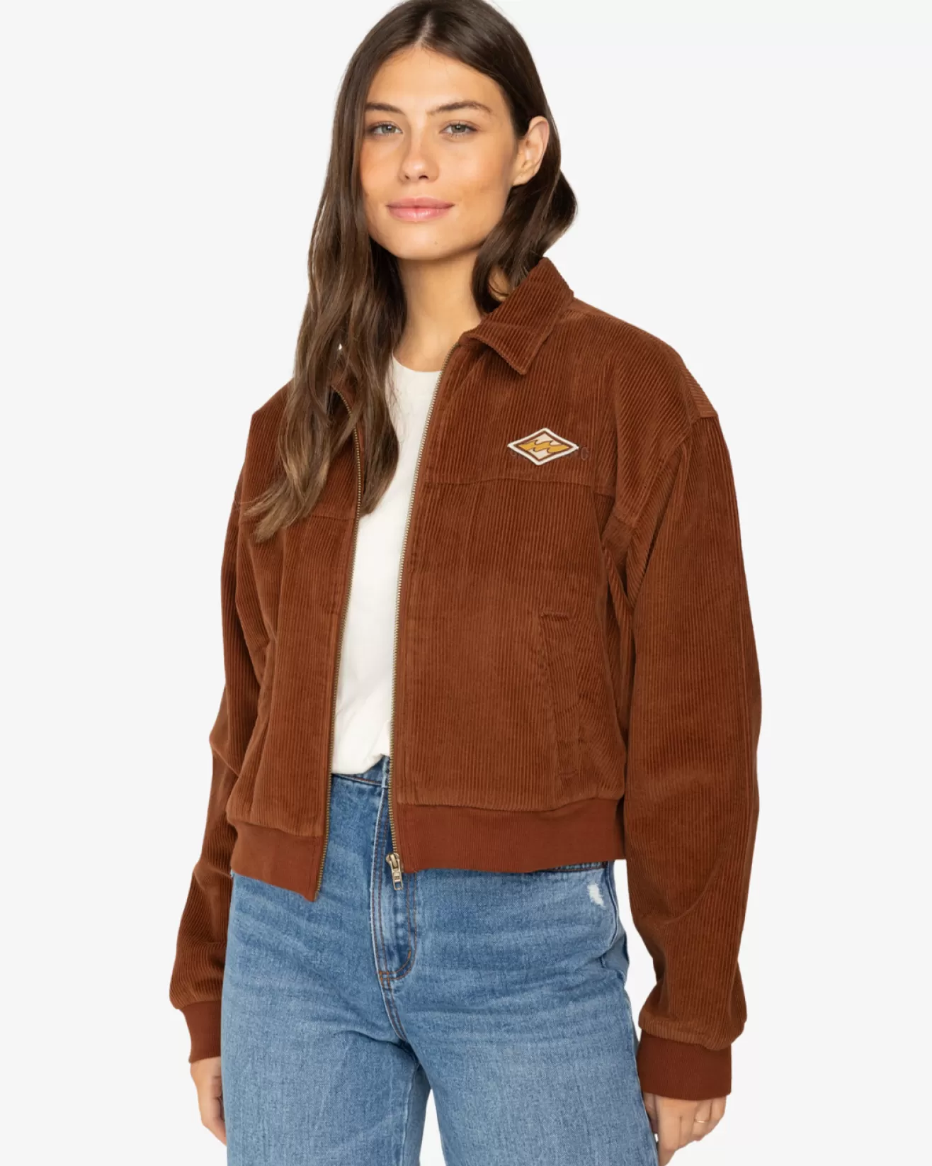 Femme Billabong Return To Paradise | Corduroy Lovers*See My Girl - Veste Bomber zippée pour Femme