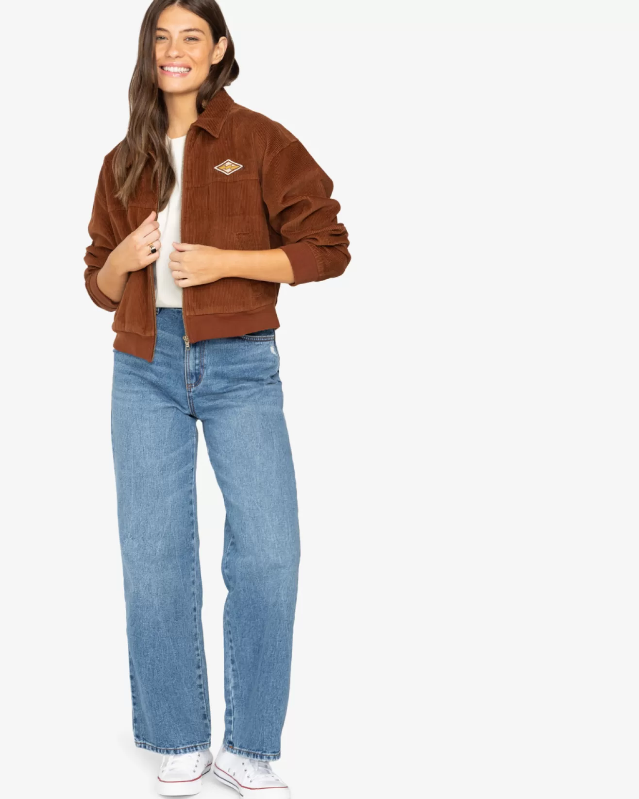 Femme Billabong Return To Paradise | Corduroy Lovers*See My Girl - Veste Bomber zippée pour Femme