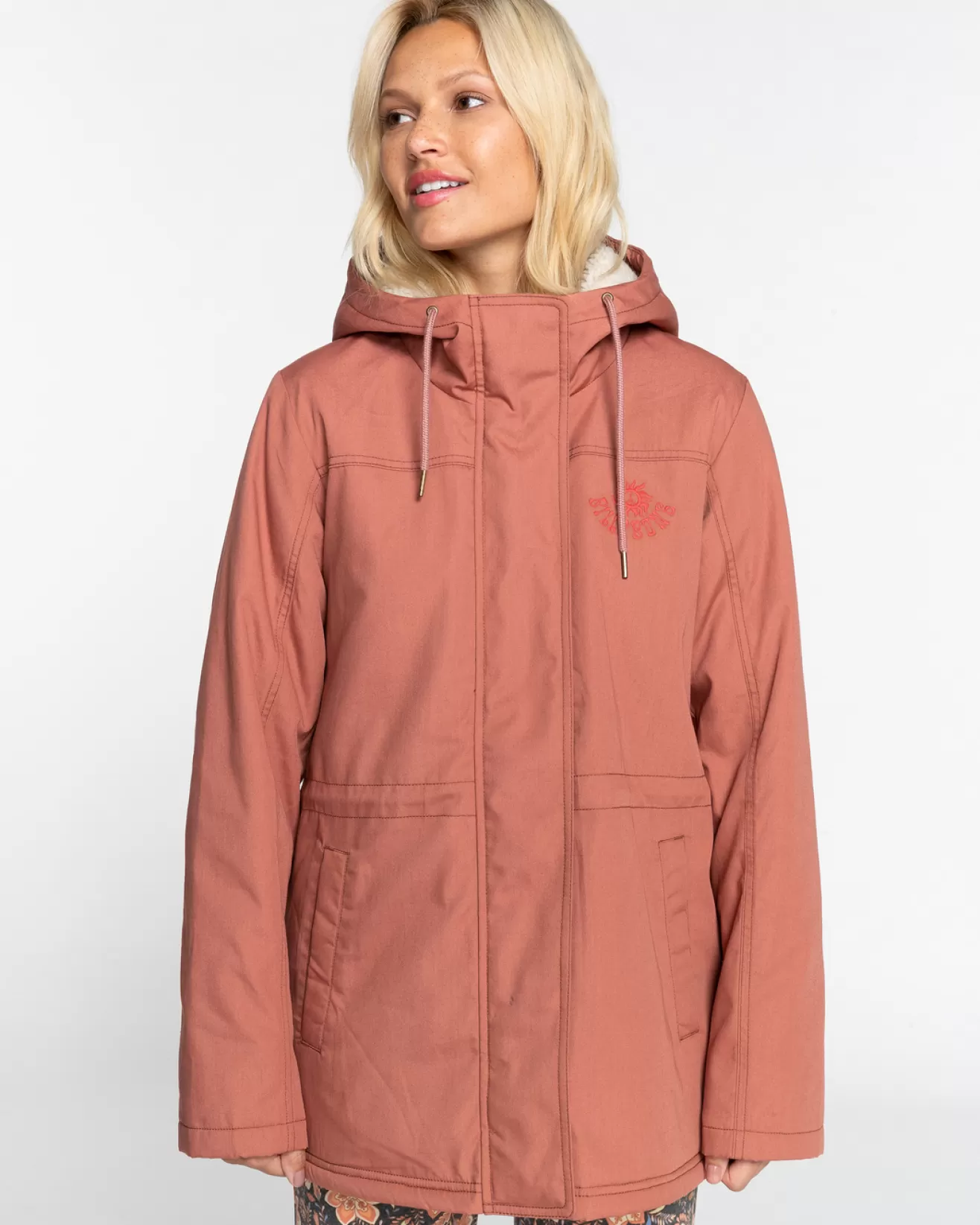 Femme Billabong Tous les Bons Plans Femme | Vêtements*Simply The Best - Parka doublée en sherpa pour Femme