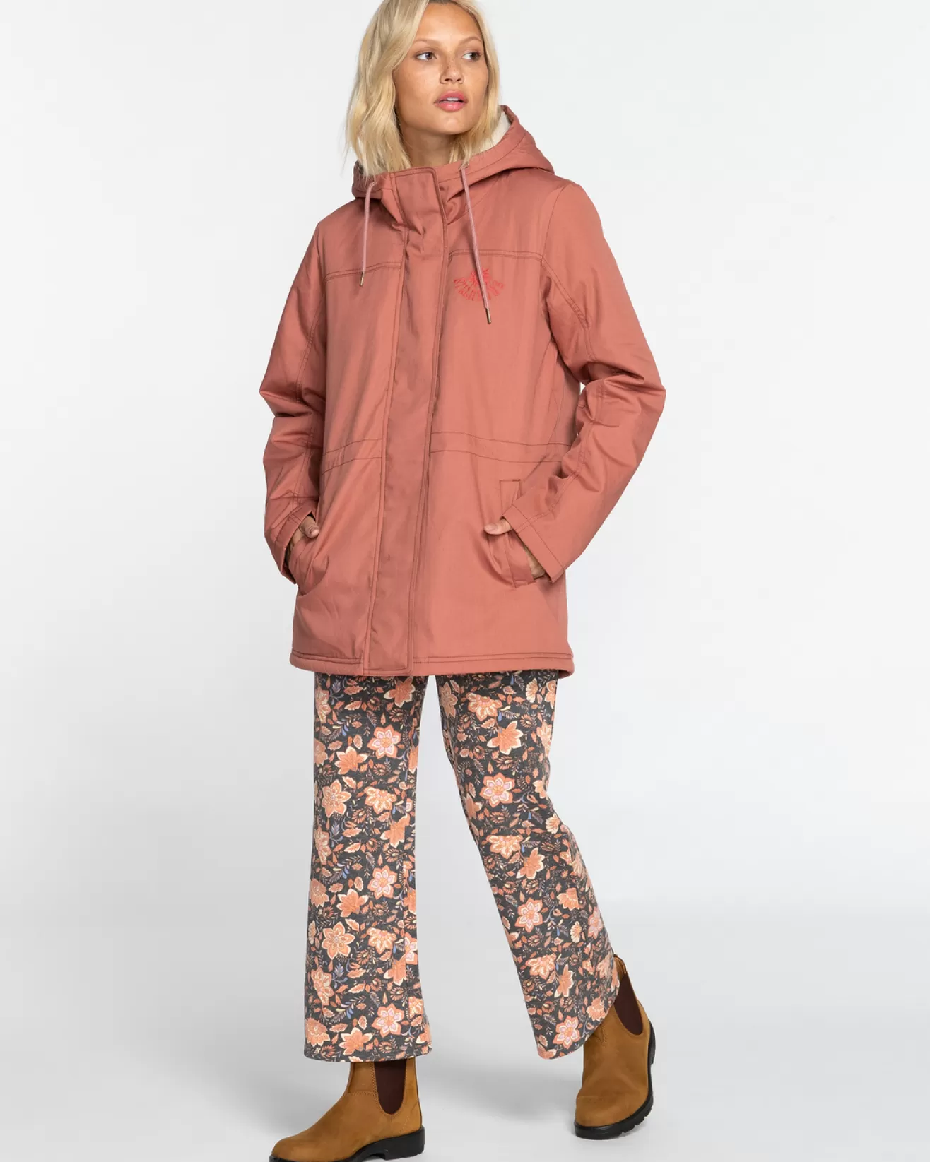 Femme Billabong Tous les Bons Plans Femme | Vêtements*Simply The Best - Parka doublée en sherpa pour Femme