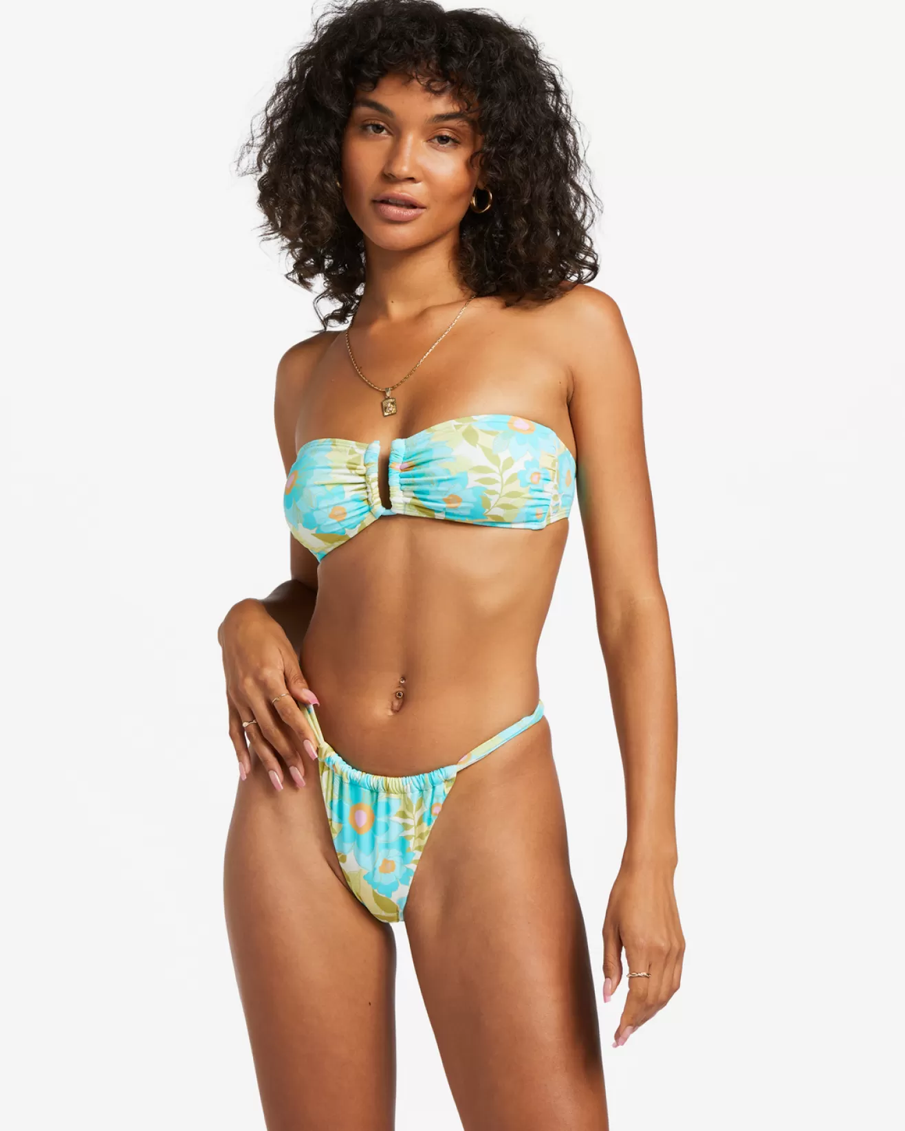 Femme Billabong Tous les Bons Plans Femme | Swim*Summer Sky Valerie - Haut de bikini bandeau pour Femme