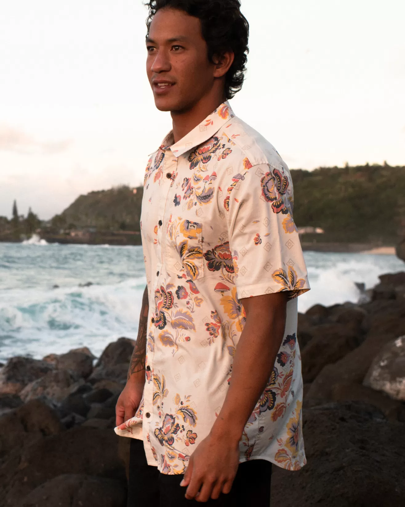 Homme Billabong No Fixed Address | Chemises*Sundays - Chemise manches courtes pour Homme