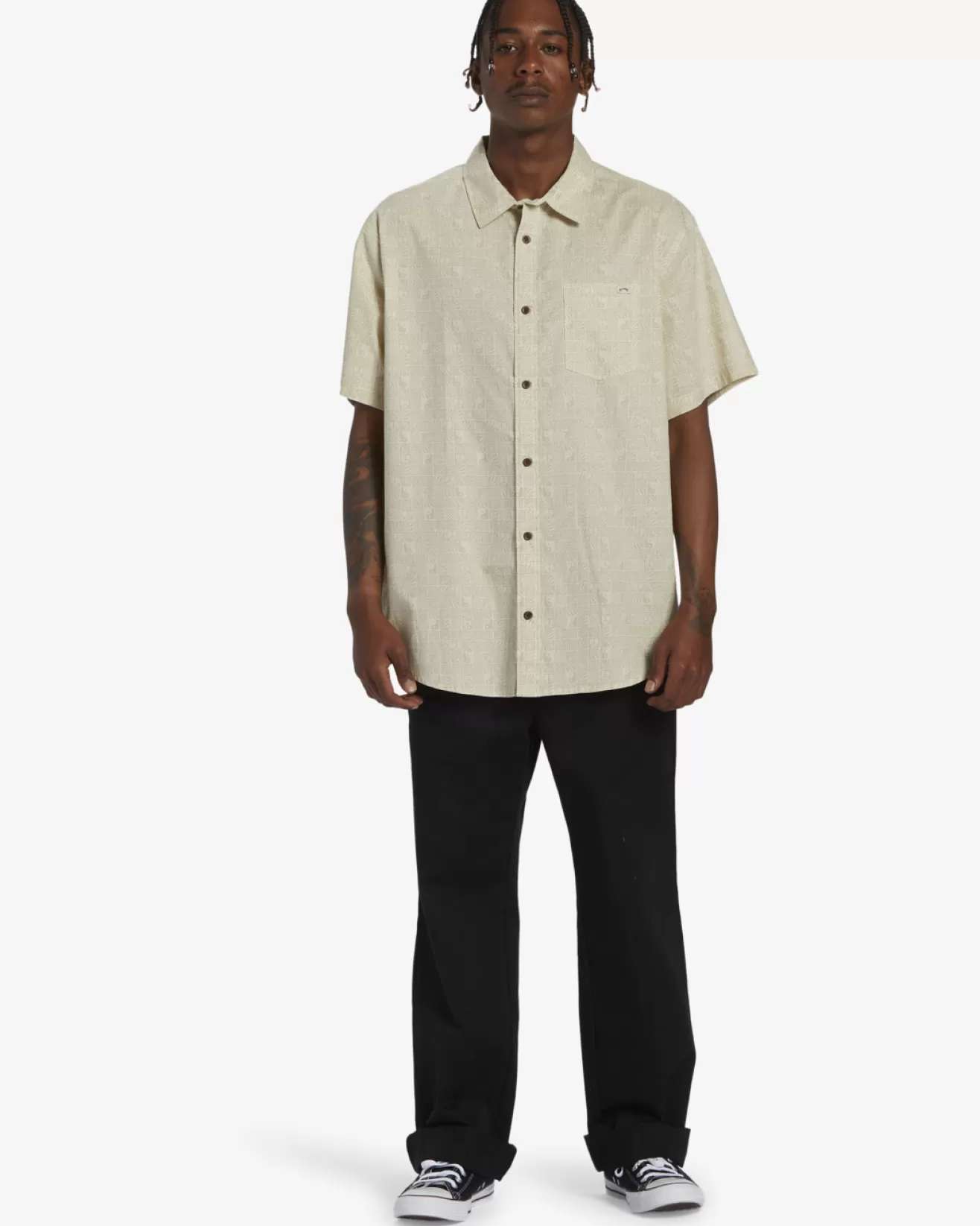 Homme Billabong No Fixed Address | Chemises*Sundays Mini - Chemise manches courtes pour Homme