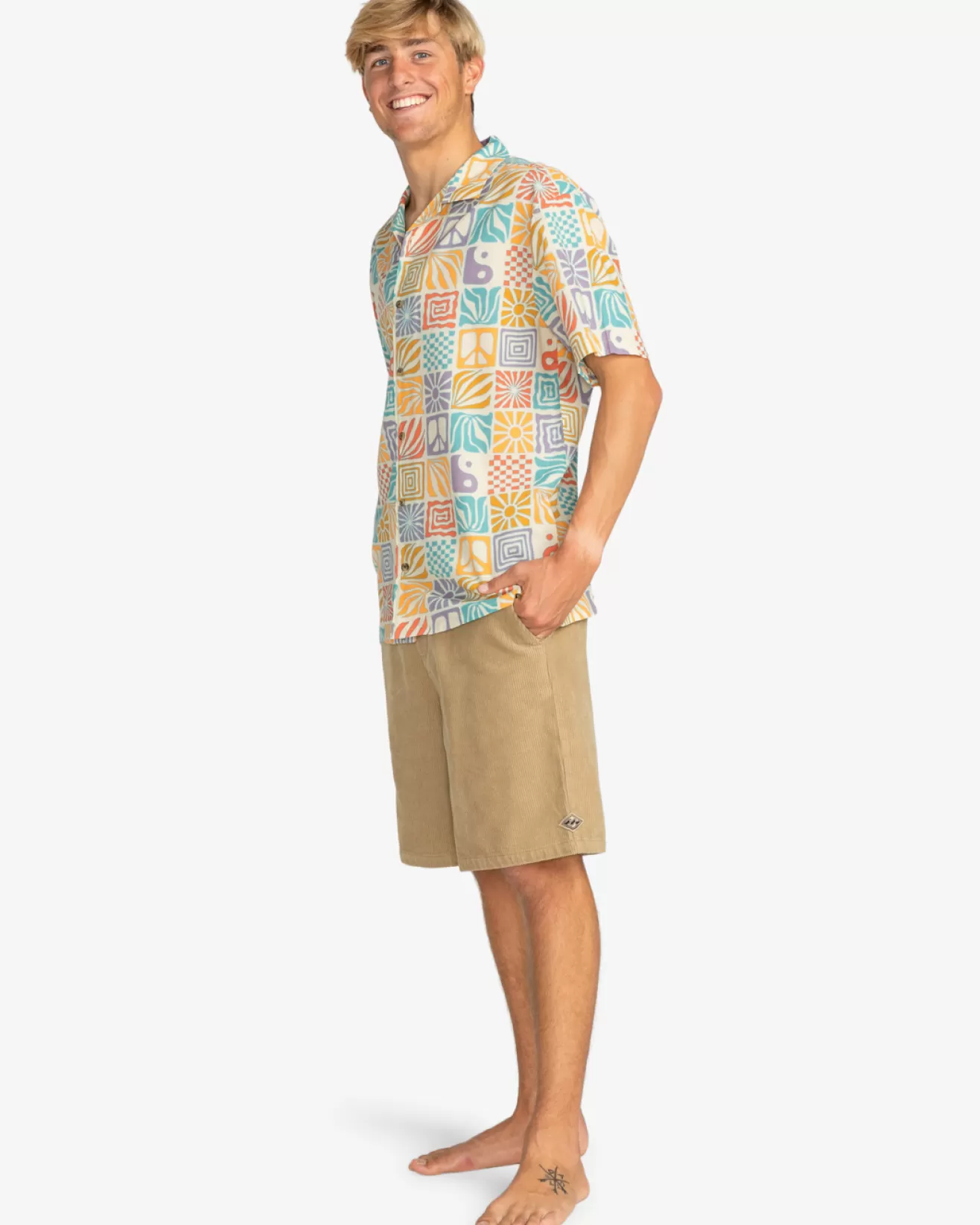 Homme Billabong No Fixed Address | Chemises*Sundays Vacay - Chemise manches courtes pour Homme