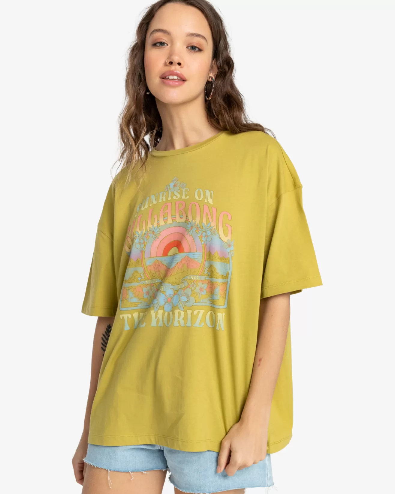 Femme Billabong T-Shirts*Sunrise On The Horizon - T-shirt pour Femme