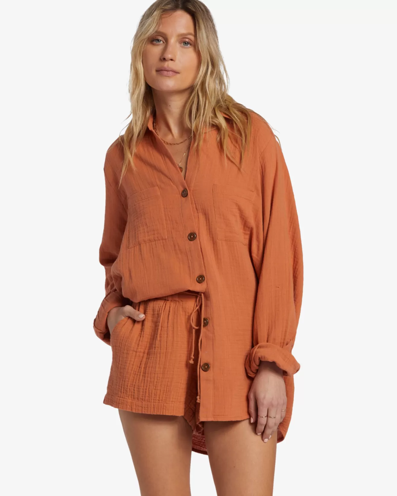 Femme Billabong Les Essentiels | Vêtements de Plage*Swell - Chemise manches longues pour Femme