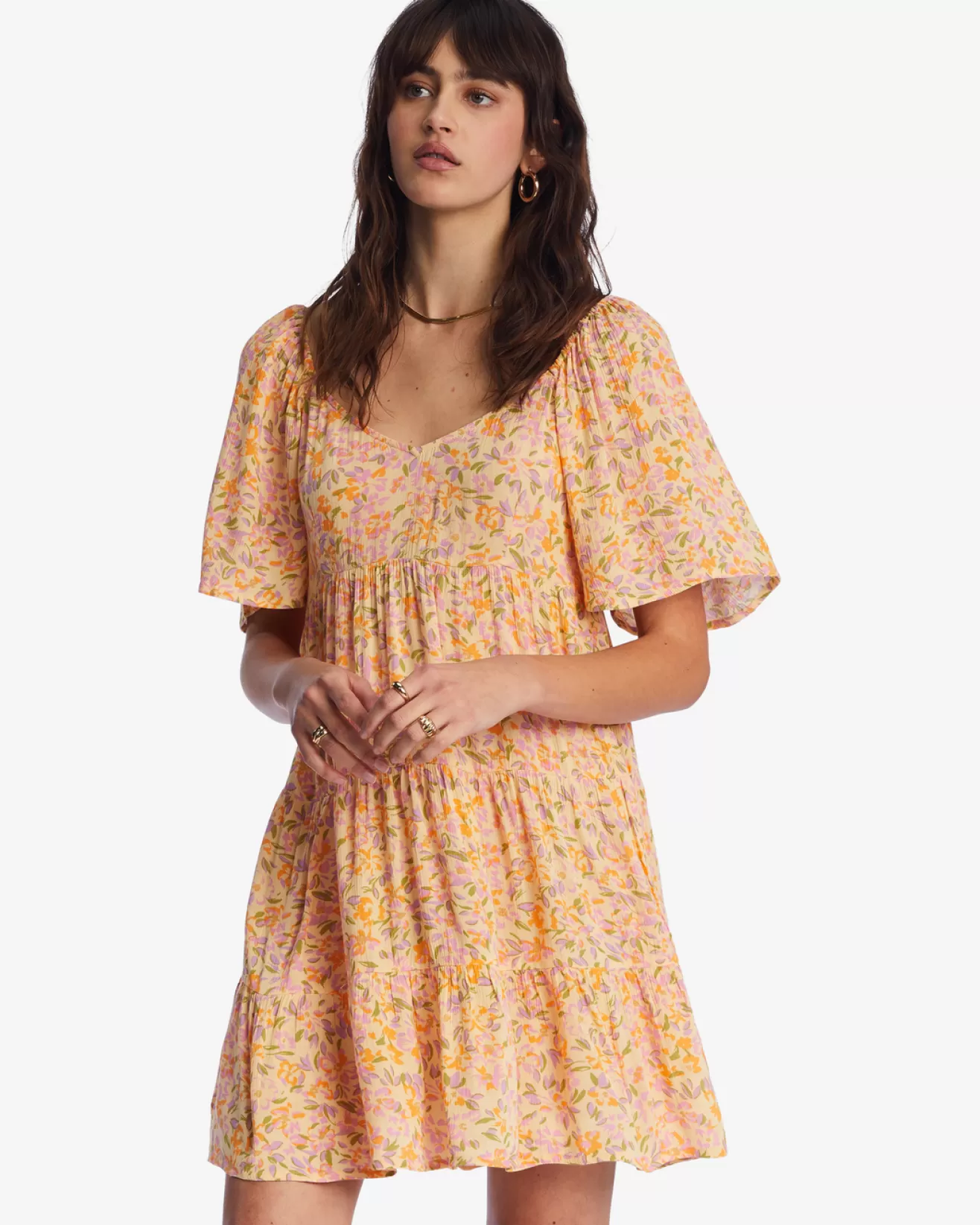 Femme Billabong Tous les Bons Plans Femme | Vêtements*Take A Chance - Robe babydoll pour Femme