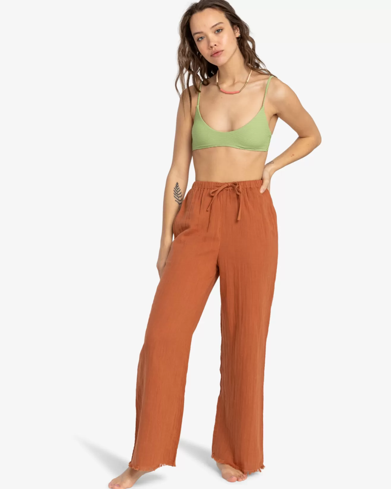 Femme Billabong Jeans & Pantalons*That Smile - Pantalon ample pour Femme