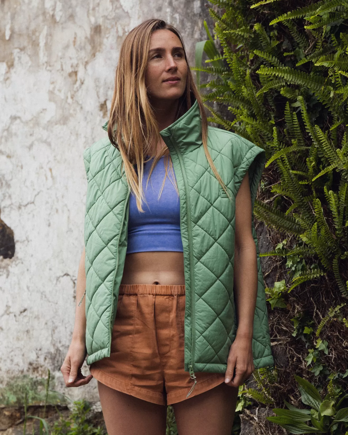 Femme Billabong Eco Shop | Vestes & Manteaux*Transport - Veste matelassée zippée pour Femme