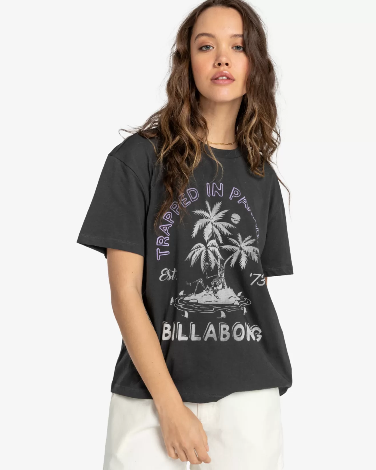 Femme Billabong T-Shirts*Trapped In Paradise - T-shirt pour Femme