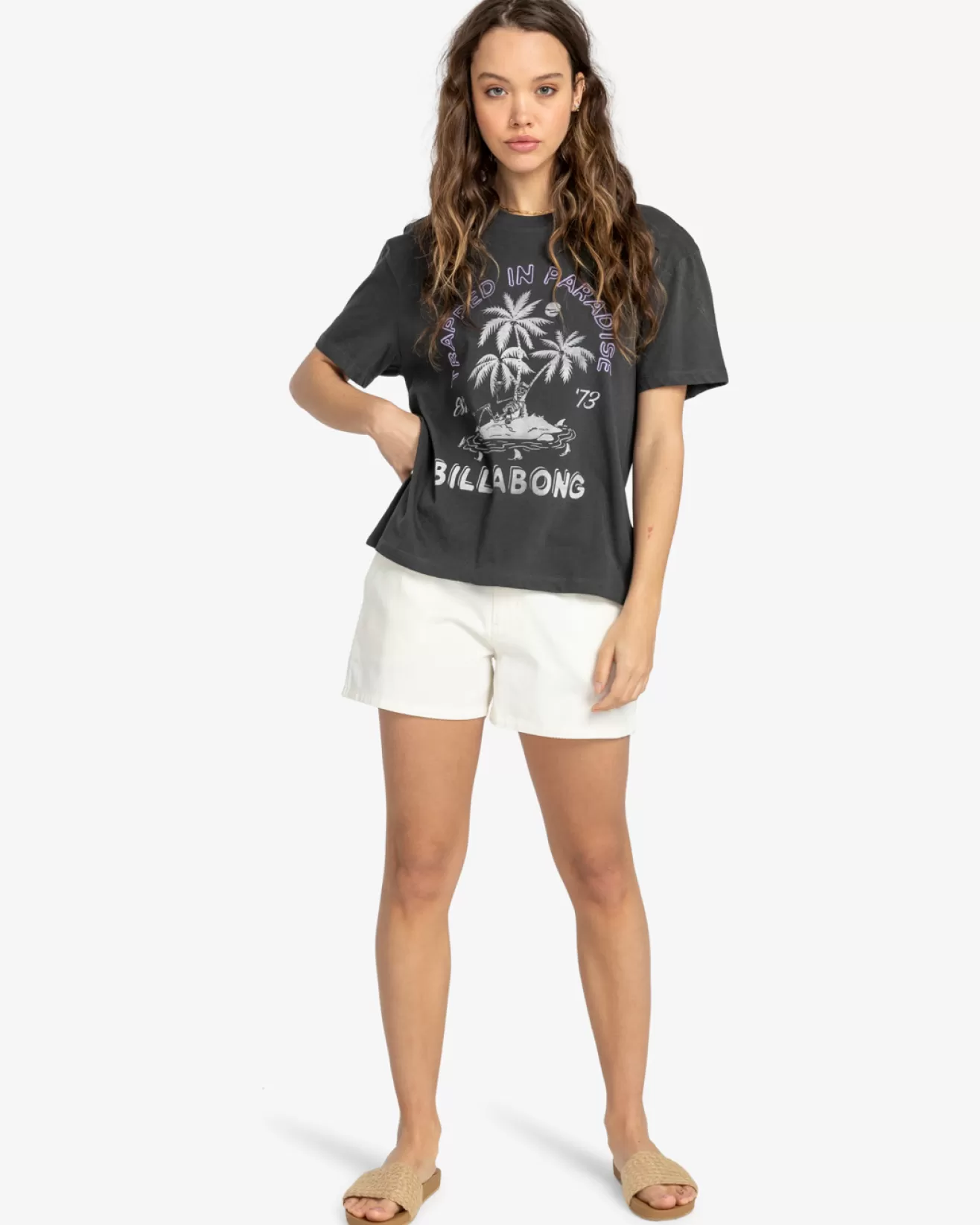 Femme Billabong T-Shirts*Trapped In Paradise - T-shirt pour Femme