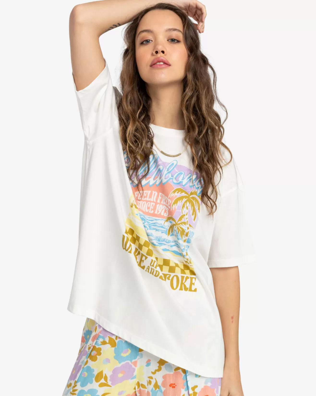 Femme Billabong T-Shirts*Wake Up And Stoke - T-shirt pour Femme