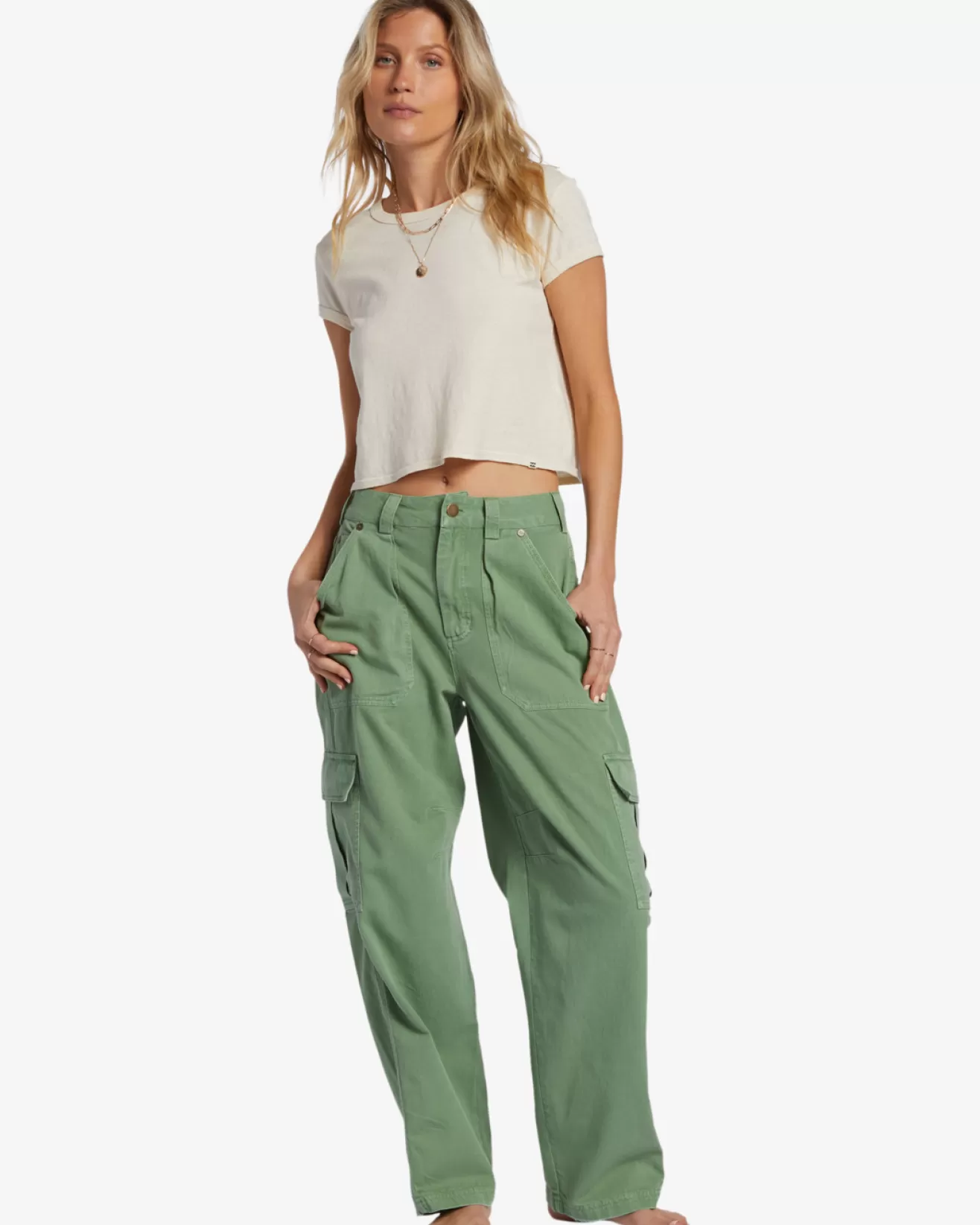 Femme Billabong Pantalons | Jeans & Pantalons*Walk Along - Pantalon cargo pour Femme