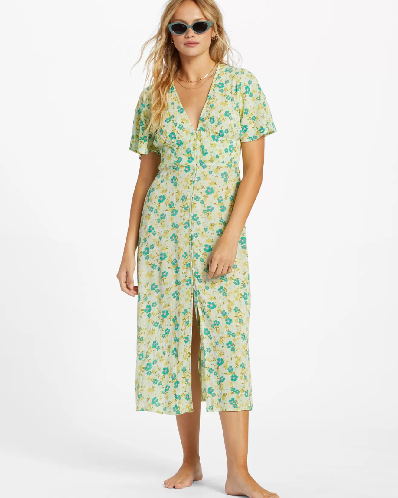 Femme Billabong Trip Around The Sun | Robes*Your Girl - Robe midi pour Femme